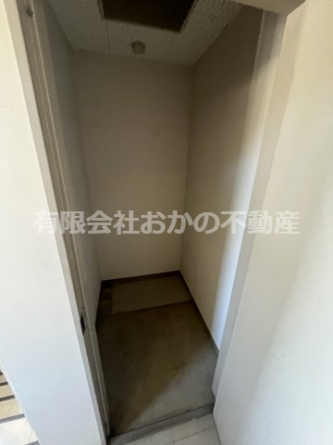 収納のためのスペースです