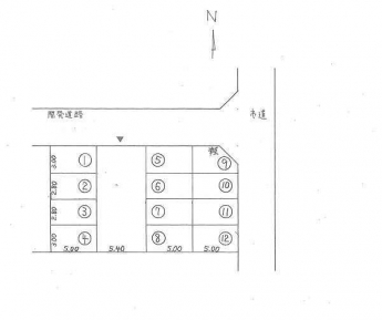 松山市針田町の駐車場の画像