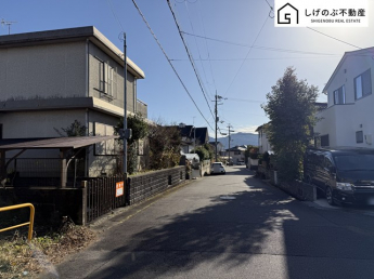 前面道路です。