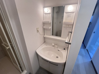 脱衣スペースもあります