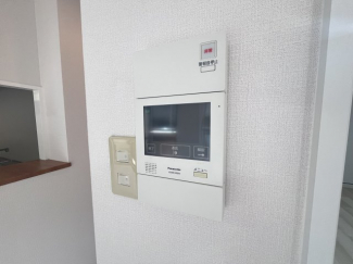 モニター付きインターホンです