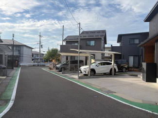 前面道路１まで1m