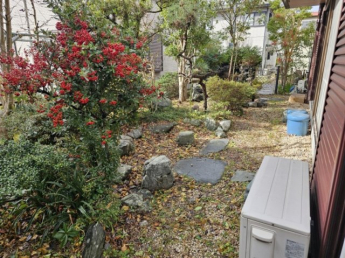 お庭を駐車場にすることも可能です