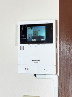 カラーモニター付インターホン