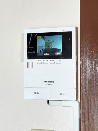 カラーモニター付インターホン