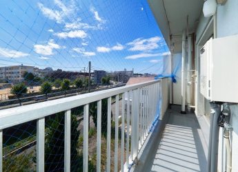 東面バルコニー