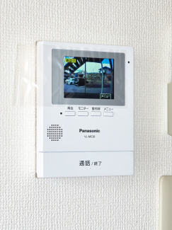 カラーモニター付インターホン