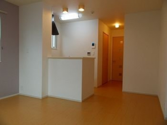 明るい色調の室内です