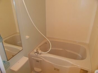 落ち着いた空間のお風呂です