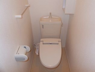 清潔感のあるトイレです