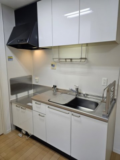 シンクが広いキッチンです