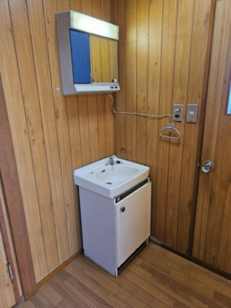 レトロな洗面台です