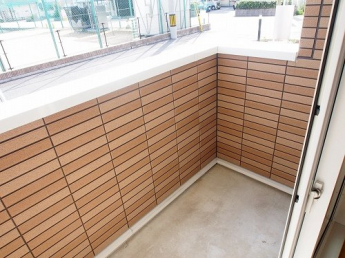 広々としたバルコニーです