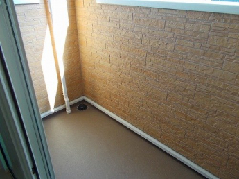 広々としたバルコニーです