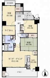 3LDK＋S、87.65㎡（26.51坪）