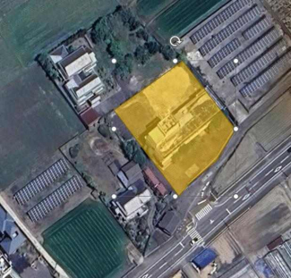 旧整形外科病棟解体中。　更地にしてお渡しいたします。