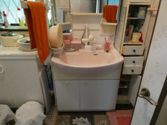 【独立洗面台】