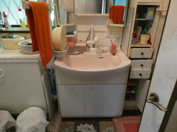 【独立洗面台】