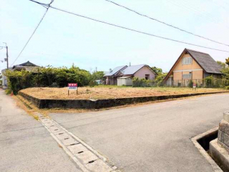 北東側道路角①