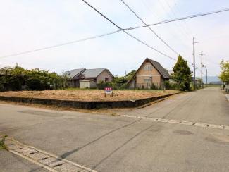 北東側道路角②