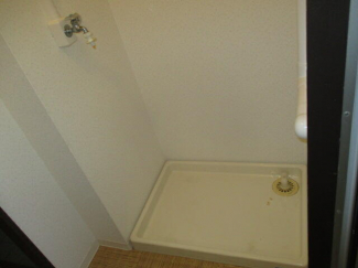 室内洗濯機置き場