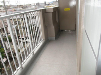 南東向きバルコニー