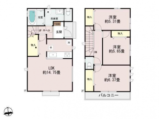 ２号棟間取り図