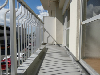 ●広々としたバルコニー