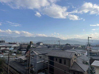 南側バルコニーからの眺望です