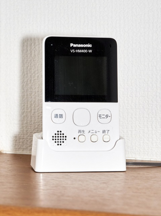 お手元で来客確認、無線式ドアモニター