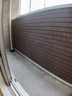 バルコニー付きです