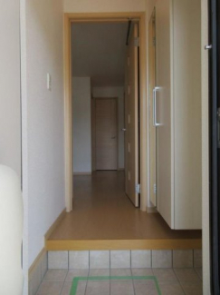 きれいな玄関です