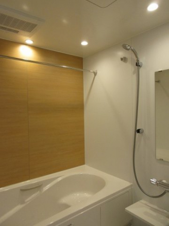 落ち着いた空間のお風呂です