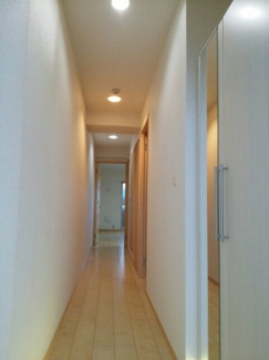 落ち着いた玄関です