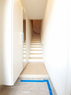 ゆったりとした玄関です