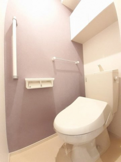 トイレもきれいです