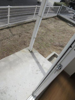 簡単な家庭菜園も楽しめるお庭です