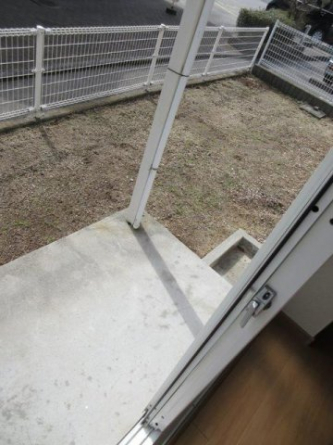 簡単な家庭菜園も楽しめるお庭です