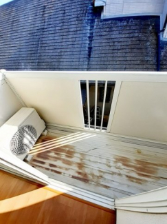 お洗濯にも便利なバルコニー付き