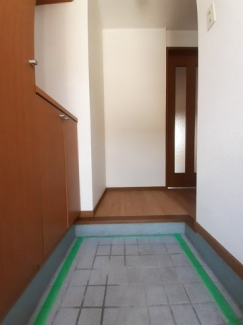 きれいな玄関です