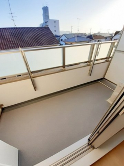 バルコニーがあります