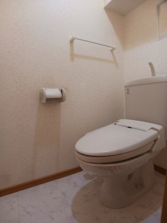 清潔感のあるトイレです