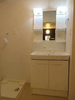 広い洗面スペース