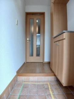 シンプルで使いやすい玄関です