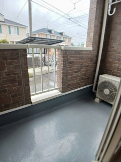 陽当たり良好なバルコニーです