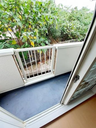 陽当たり良好なバルコニーです