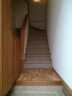 ゆったりとした玄関です