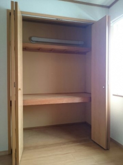 大きなスペースがあり、収納には困りません