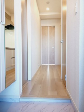 ゆったりとした玄関です