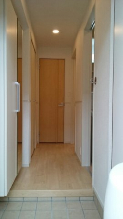 ゆったりとした玄関です